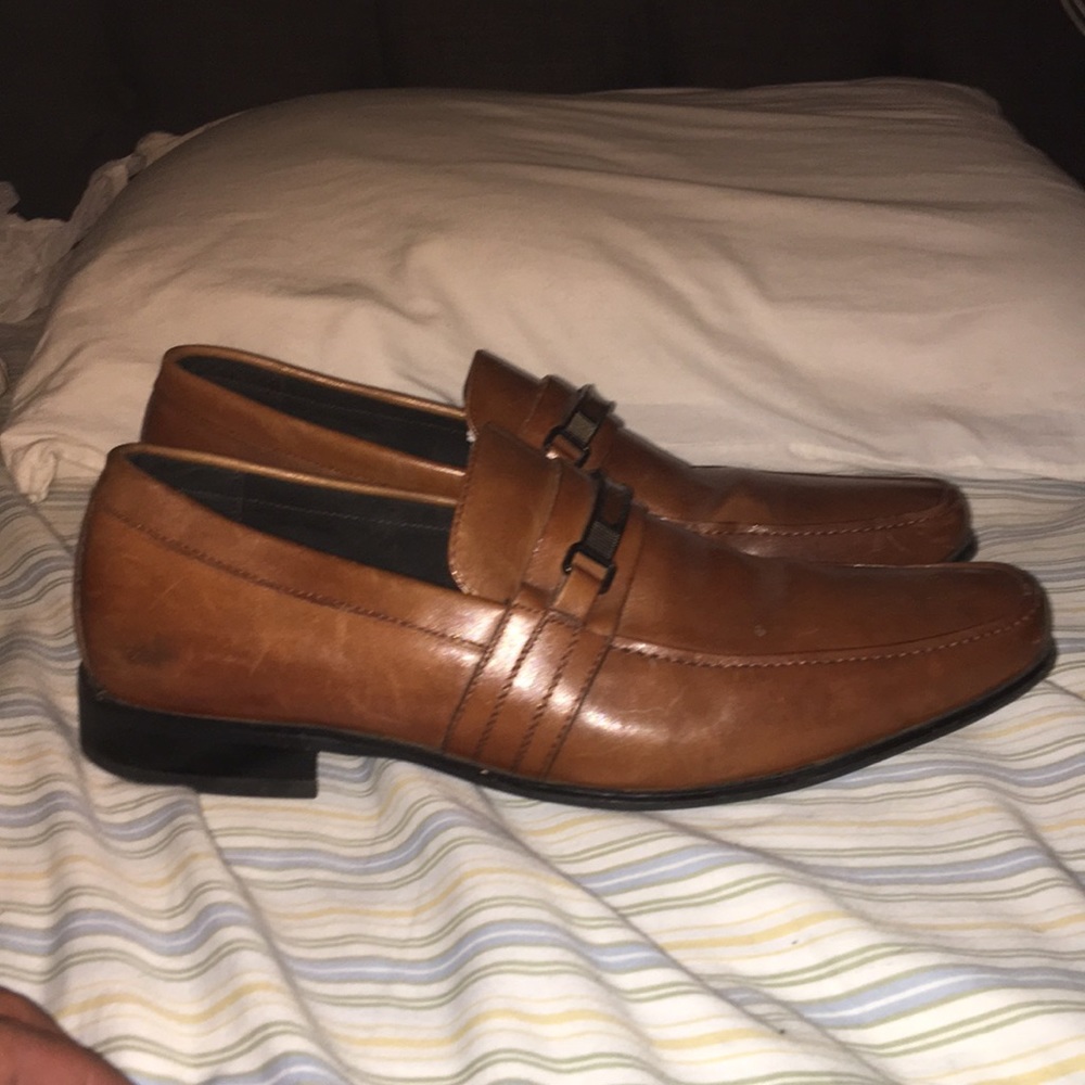 Stacy Adams brown dress shoes size 12